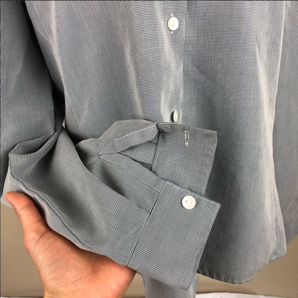 Vintage Pendleton Houndstooth Button Front Shirt - image 6